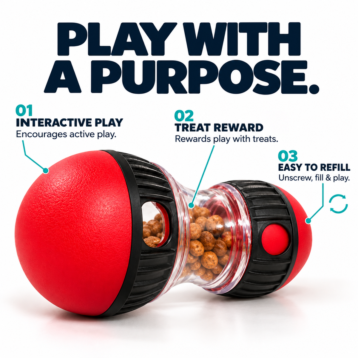 NexiTreat - Enrichment Toy Treat Dispenser