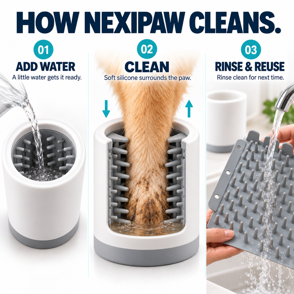 NexiPaw - Silicone Paw Cleaner