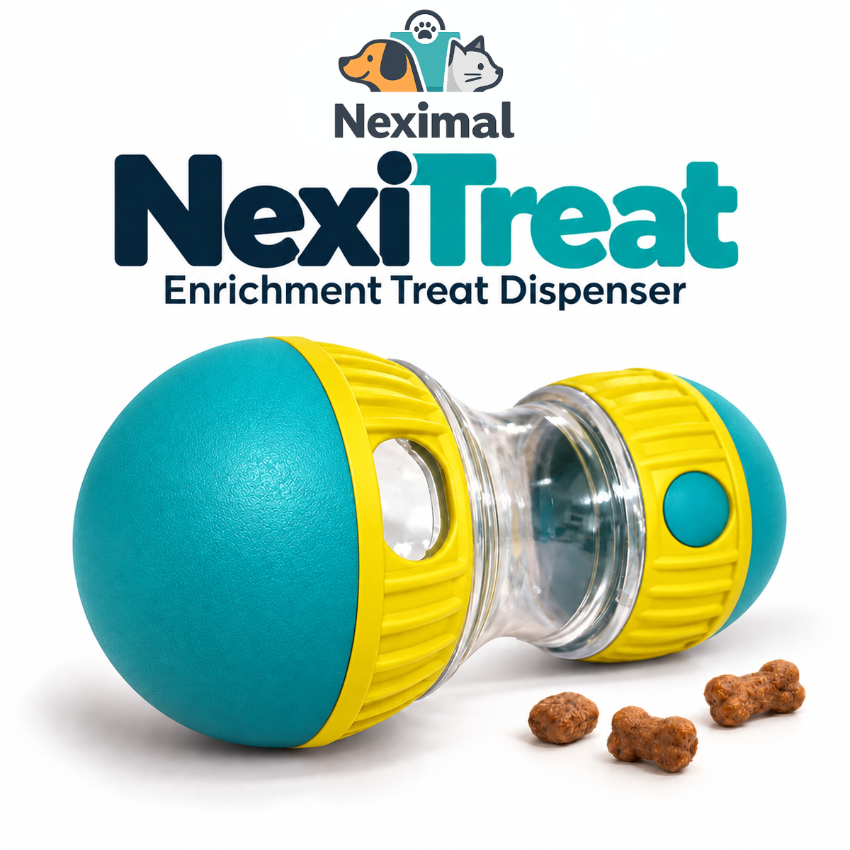 NexiTreat - Enrichment Toy Treat Dispenser